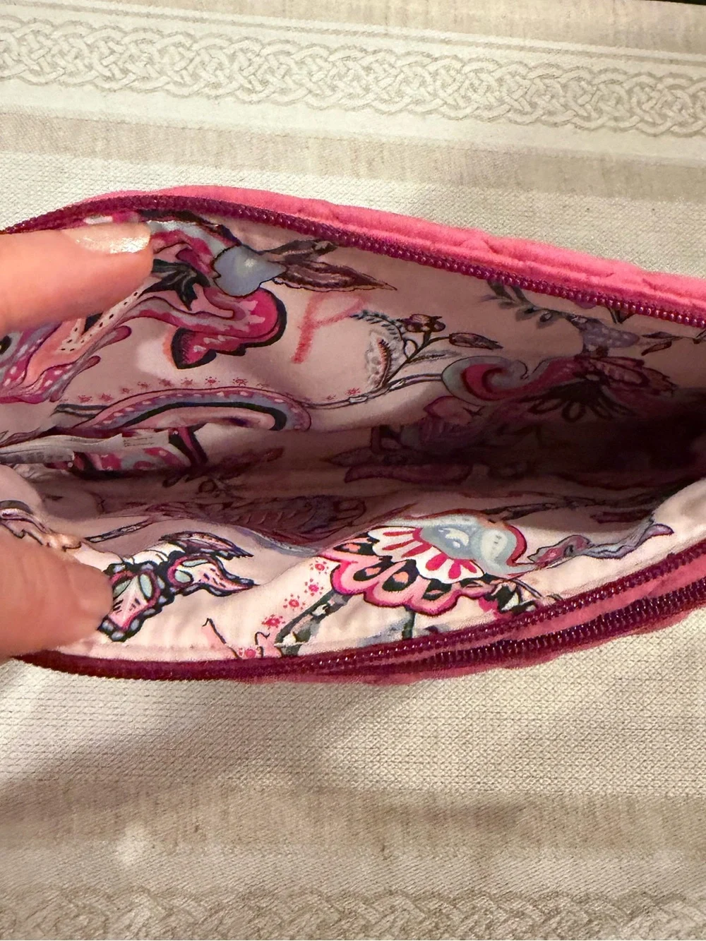 Vera Bradley Majestic Magenta Linited Edition Compact Organizer
